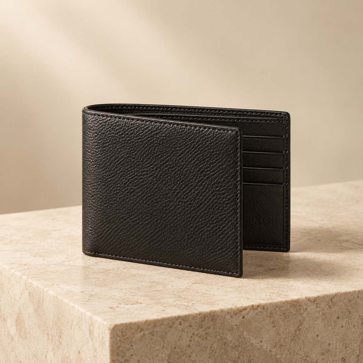 Portefeuille homme noir Louis